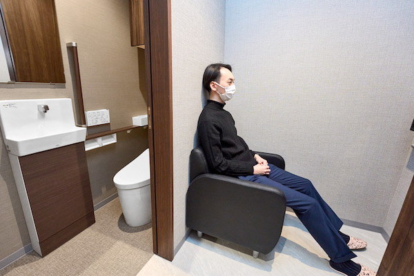 トイレ付き個室